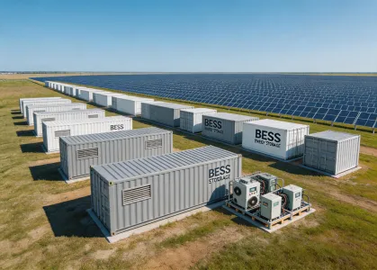Utility scale BESS site